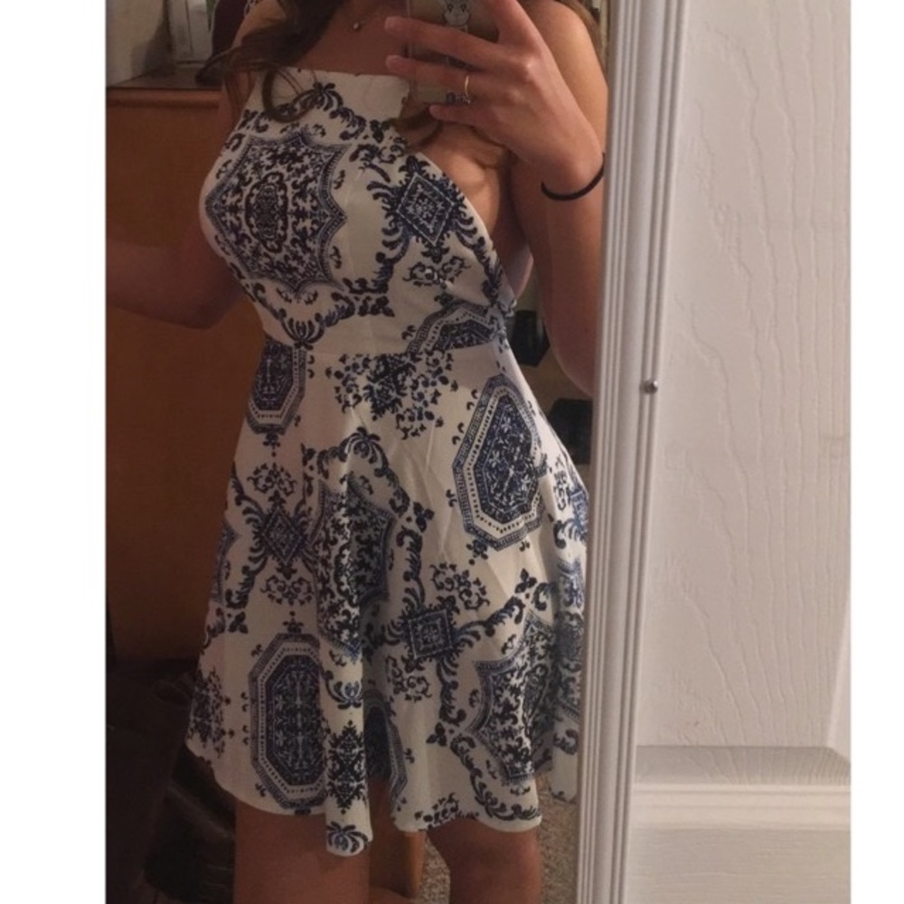 Lulus printed dress